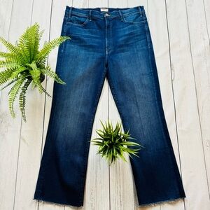🇺🇸Mother The Hustler Ankle Fray Home Movies Jeans Size 34